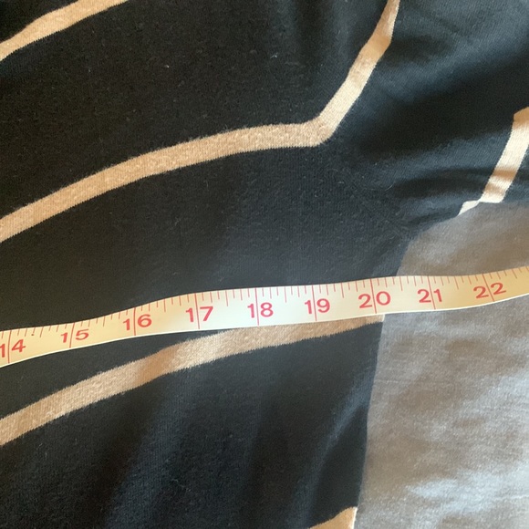 Talbots L open drape cardigan - Picture 3 of 4